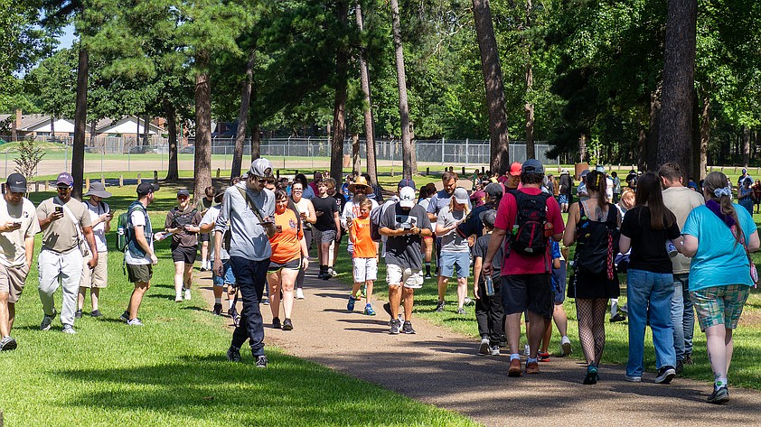 PoGo TXK community members gathering at Spring Lake Park during GO Fest 2026